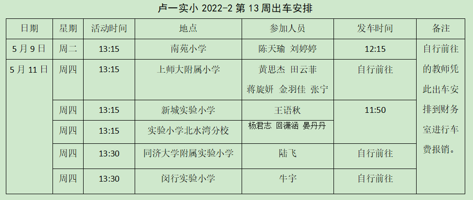 第13周出车安排.png